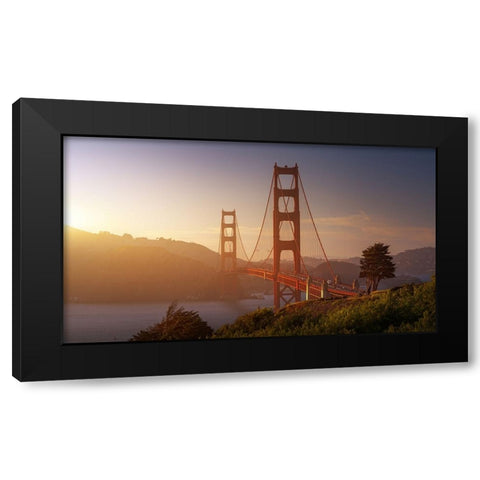 South Golden Gate. Black Modern Wood Framed Art Print by Pablo de, Juan