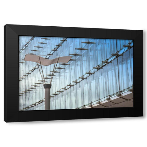 Armatura Ondulata Black Modern Wood Framed Art Print by Claes, Gilbert