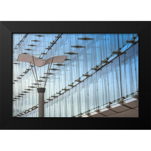 Armatura Ondulata Black Modern Wood Framed Art Print by Claes, Gilbert