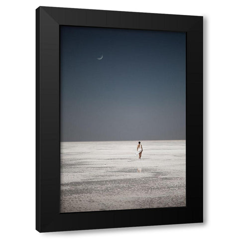 What Will Remain After You ... Black Modern Wood Framed Art Print by Fedotov, Vadim