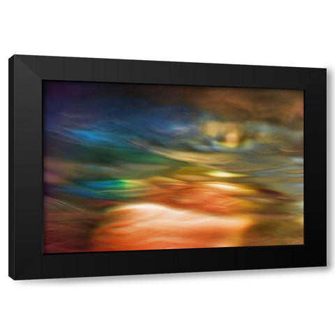 Daydreaming Black Modern Wood Framed Art Print by Westum, Heidi