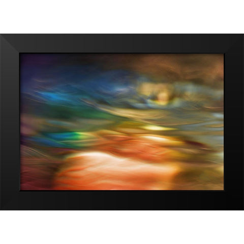 Daydreaming Black Modern Wood Framed Art Print by Westum, Heidi