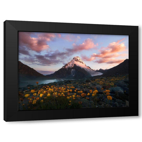 E?Paemmacsc??AdÂCÂNaandsup3;D Black Modern Wood Framed Art Print by Kaka