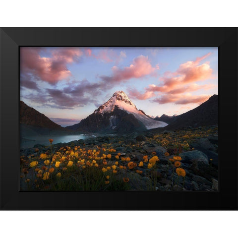 E?Paemmacsc??AdÂCÂNaandsup3;D Black Modern Wood Framed Art Print by Kaka