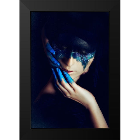 Empathy Black Modern Wood Framed Art Print by Bolgov, Ruslan