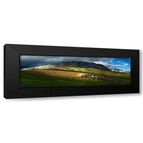 Villanueva De La Concepcion Black Modern Wood Framed Art Print with Double Matting by Witjes, Max