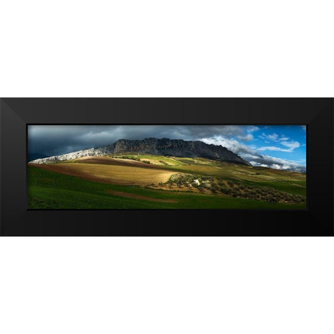 Villanueva De La Concepcion Black Modern Wood Framed Art Print by Witjes, Max