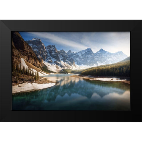 An Old Friend. Black Modern Wood Framed Art Print by Pablo De, Juan