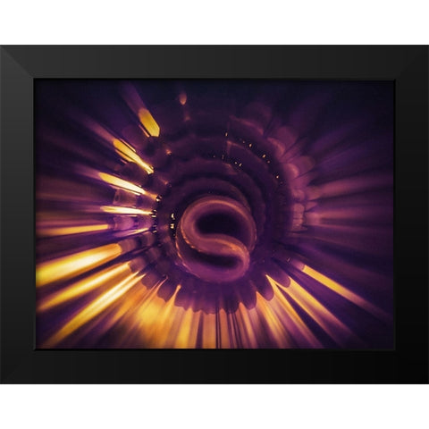 Pro Sun Black Modern Wood Framed Art Print by Menhard, Ingo