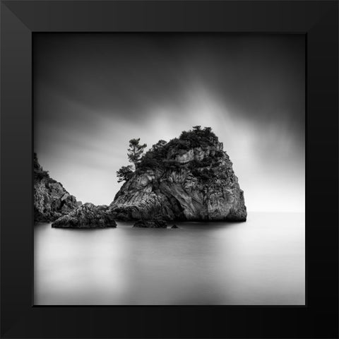 Dream On Black Modern Wood Framed Art Print by Digalakis, George