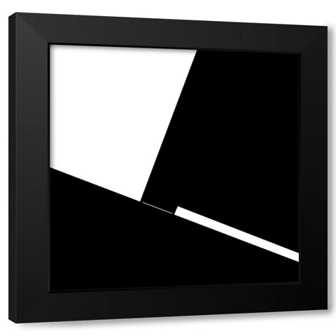 Septum Black Modern Wood Framed Art Print by Claes, Gilbert