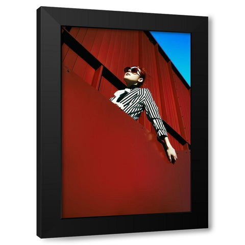Up The Fashion Black Modern Wood Framed Art Print by Bolgov, Ruslan