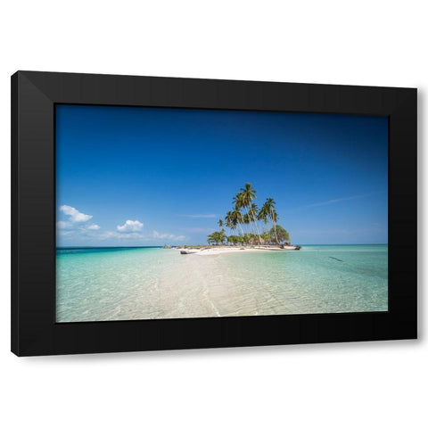 Manimbora Black Modern Wood Framed Art Print with Double Matting by Puji Anggriawan, Prianto