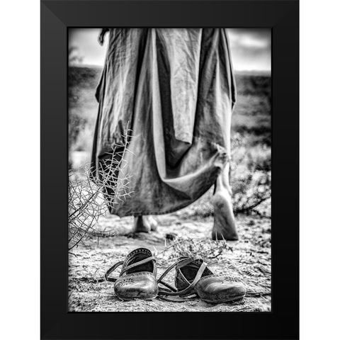 Passenger Black Modern Wood Framed Art Print by Saeidinia, Afshin