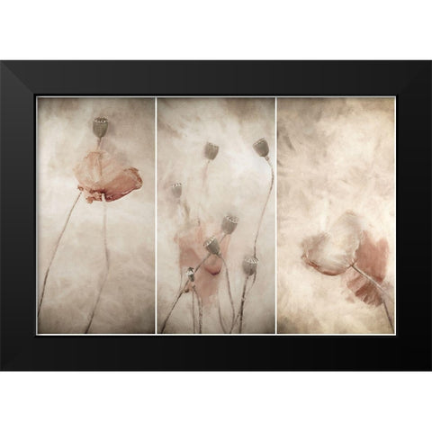Swaying Gentle In The Breeze Black Modern Wood Framed Art Print by Claes, Gilbert