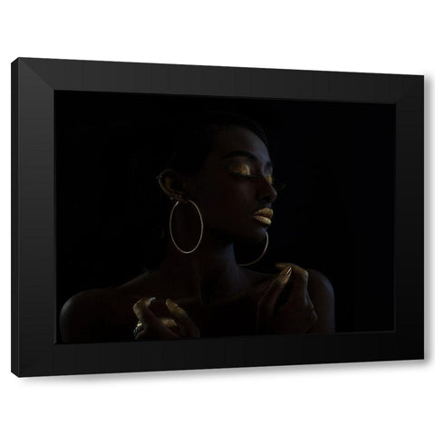 Untitled Black Modern Wood Framed Art Print by Eichelberg, Amnon