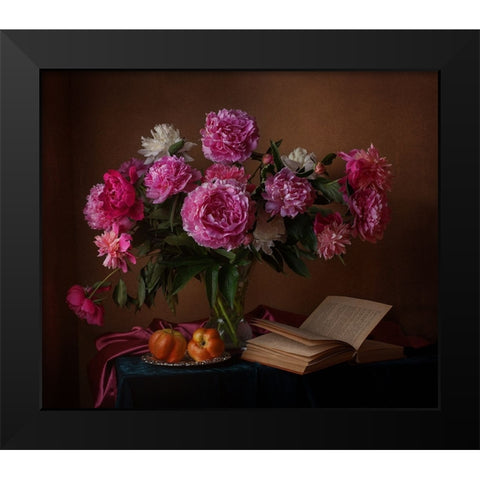 Untitled Black Modern Wood Framed Art Print by Lankina, Alina