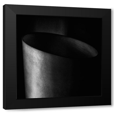Shadow Of Darkness Black Modern Wood Framed Art Print by Claes, Gilbert