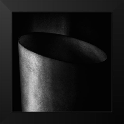 Shadow Of Darkness Black Modern Wood Framed Art Print by Claes, Gilbert