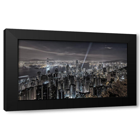 Signature Black Modern Wood Framed Art Print with Double Matting by Agazzi, Andreas