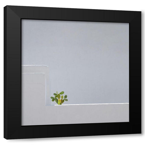 Stand Alone Black Modern Wood Framed Art Print with Double Matting by Endermann, Rolf