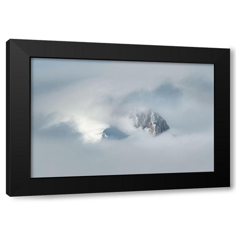 Untitled Black Modern Wood Framed Art Print by Lucidi, Riccardo