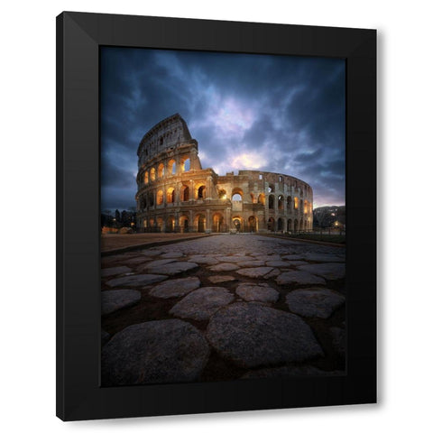 Colosal Black Modern Wood Framed Art Print by Pablo De, Juan