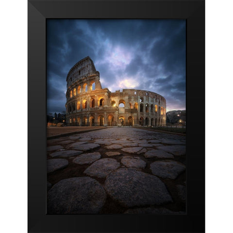 Colosal Black Modern Wood Framed Art Print by Pablo De, Juan