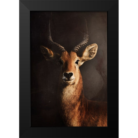 Untitled Black Modern Wood Framed Art Print by Grambone, Antonio