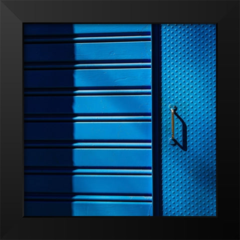 Industrial Detail Barcelona Black Modern Wood Framed Art Print by Schuster, Inge