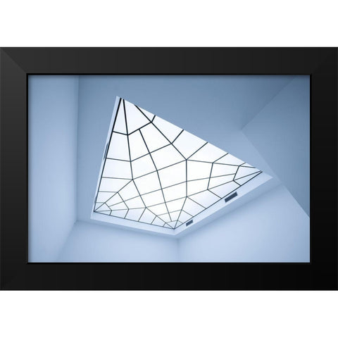 Time For Abstractions Black Modern Wood Framed Art Print by Dingemans, Saskia