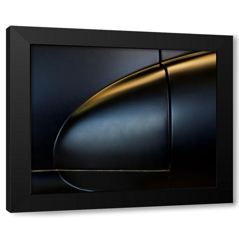 The Fifties Black Modern Wood Framed Art Print with Double Matting by Perez Canto, Manuel