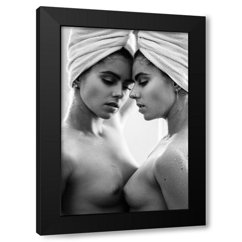 My Home, My Freedom Black Modern Wood Framed Art Print with Double Matting by Krystynek MQEP, Martin