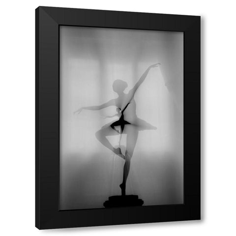 My Favorite Dancer Black Modern Wood Framed Art Print by Pphgallery