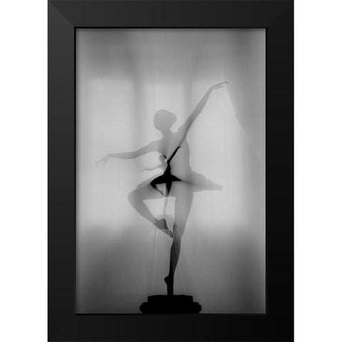 My Favorite Dancer Black Modern Wood Framed Art Print by Pphgallery