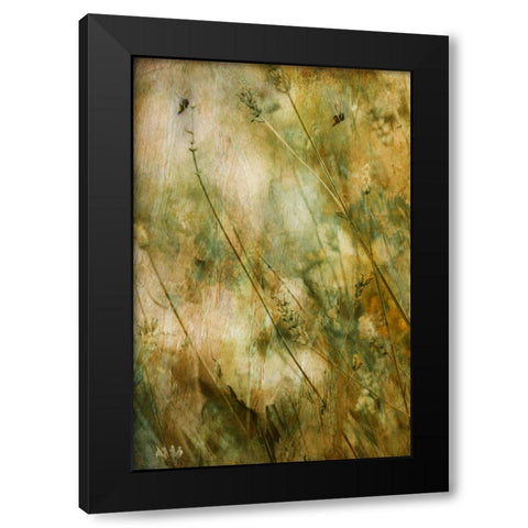 To Each A Season Black Modern Wood Framed Art Print with Double Matting by Devos, Delphine