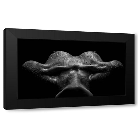 After The Rain Black Modern Wood Framed Art Print with Double Matting by Valevicius, Aurimas