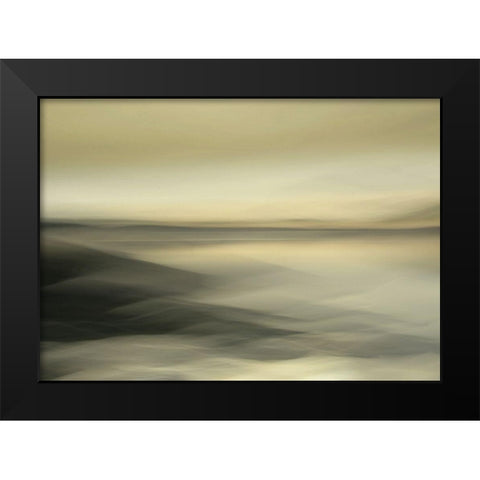 Golden Morning Black Modern Wood Framed Art Print by Sillen, Christina