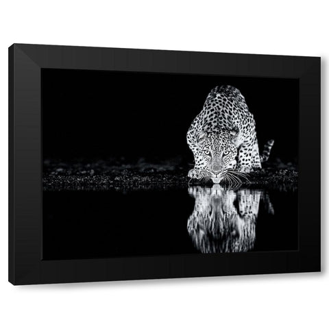 Untitled Black Modern Wood Framed Art Print by Eichelberg, Amnon