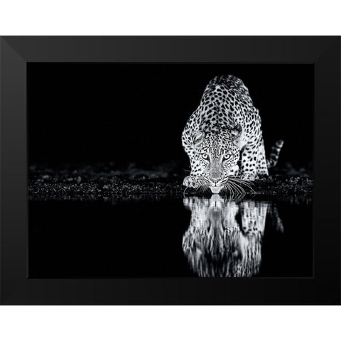 Untitled Black Modern Wood Framed Art Print by Eichelberg, Amnon