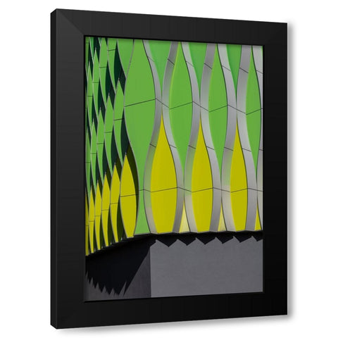 The Shadow Side Black Modern Wood Framed Art Print with Double Matting by Luycx, Theo