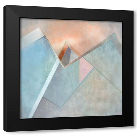 Credo Quia Absurdum Ii Black Modern Wood Framed Art Print by Claes, Gilbert