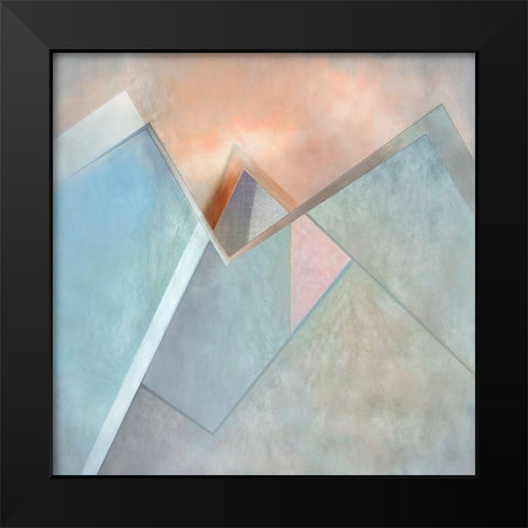 Credo Quia Absurdum Ii Black Modern Wood Framed Art Print by Claes, Gilbert