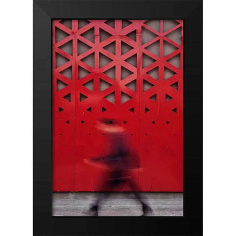 Untitled Black Modern Wood Framed Art Print by Ayer, Ali