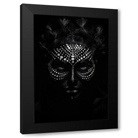 In Paradise Black Modern Wood Framed Art Print by Kovalev, Ivan