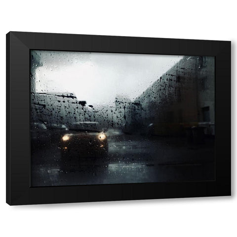 Mood Black Modern Wood Framed Art Print by Rebustini, Luca