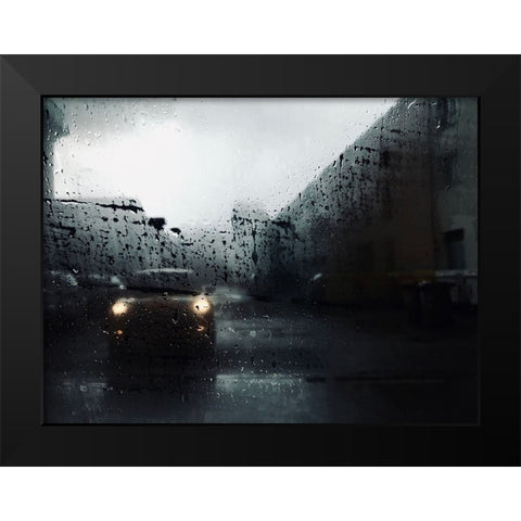 Mood Black Modern Wood Framed Art Print by Rebustini, Luca