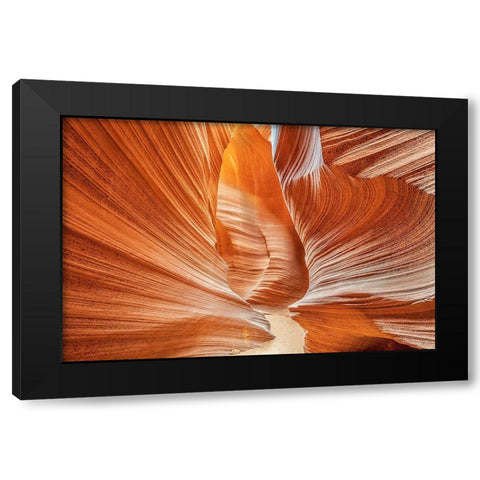 Passage To The Temple Black Modern Wood Framed Art Print with Double Matting by C. Sink, Jeffrey