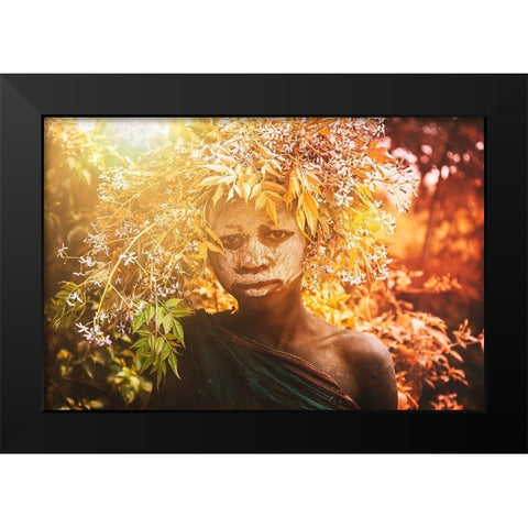 Surmacolors Black Modern Wood Framed Art Print by Yosifov, Svetlin