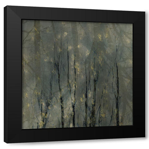 Bald Trees Black Modern Wood Framed Art Print with Double Matting by Talen, Nel